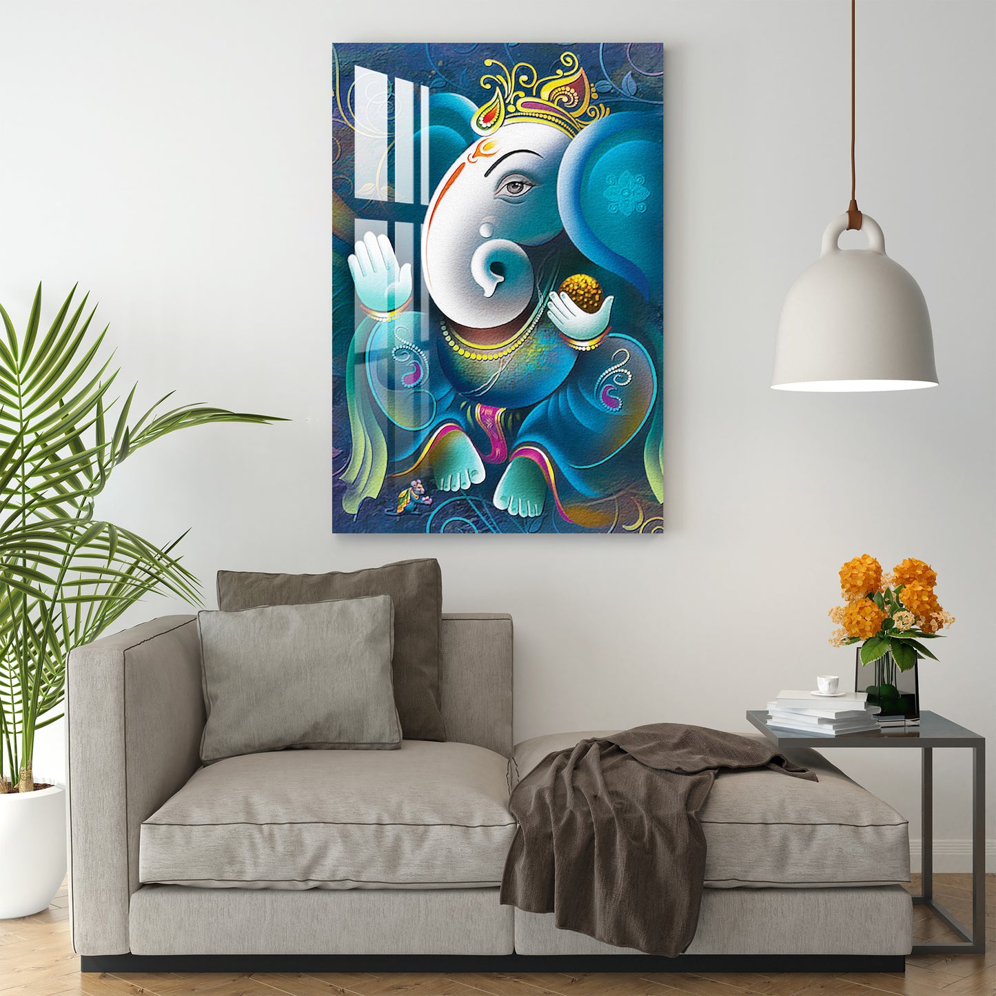 Vignharta Ganesh Acrylic Wall Art