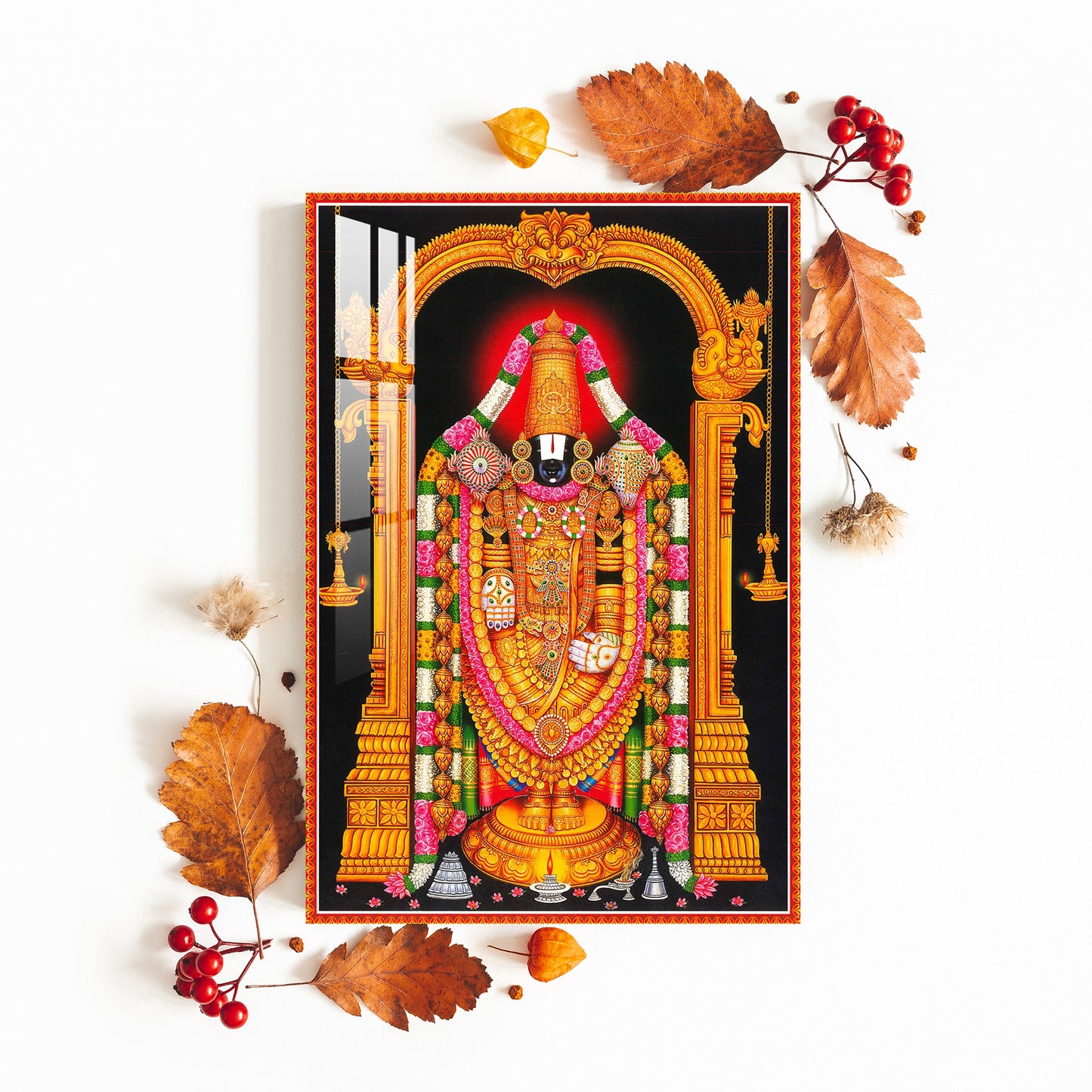 Lord Tirupati Balaji Acrylic Wall Art