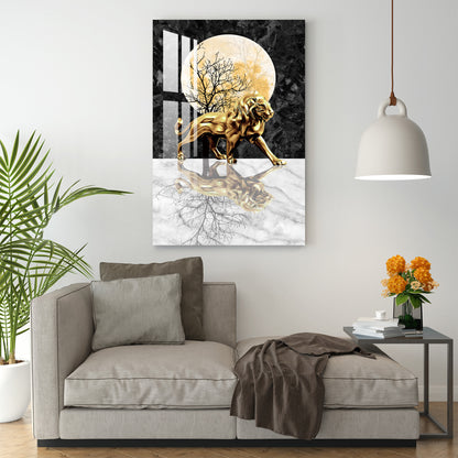 Jungle King Acrylic Wall Art