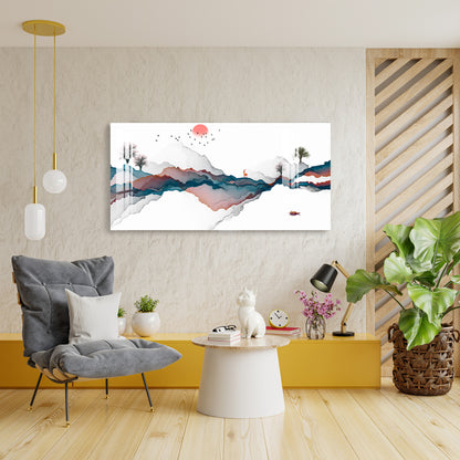 Morning Scenery Acrylic Wall Art