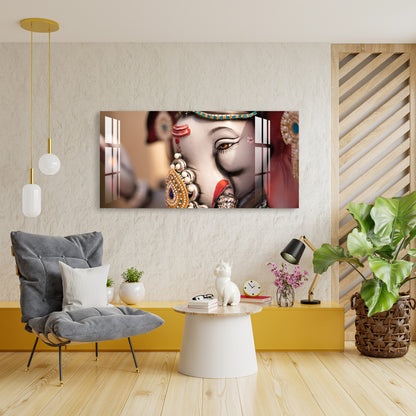 Elegant Lord Ganesha Acrylic Wall Art