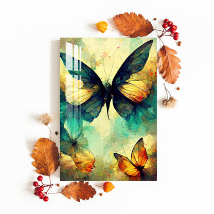 Shining Butterfly Acrylic Wall Art