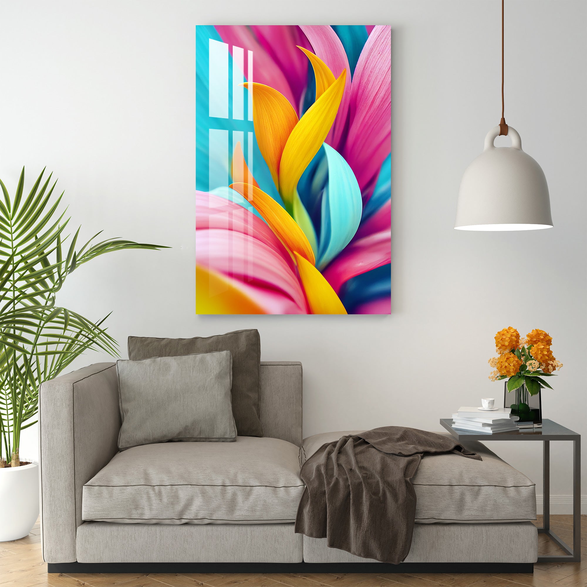 Happy Colours Acrylic Wall Art