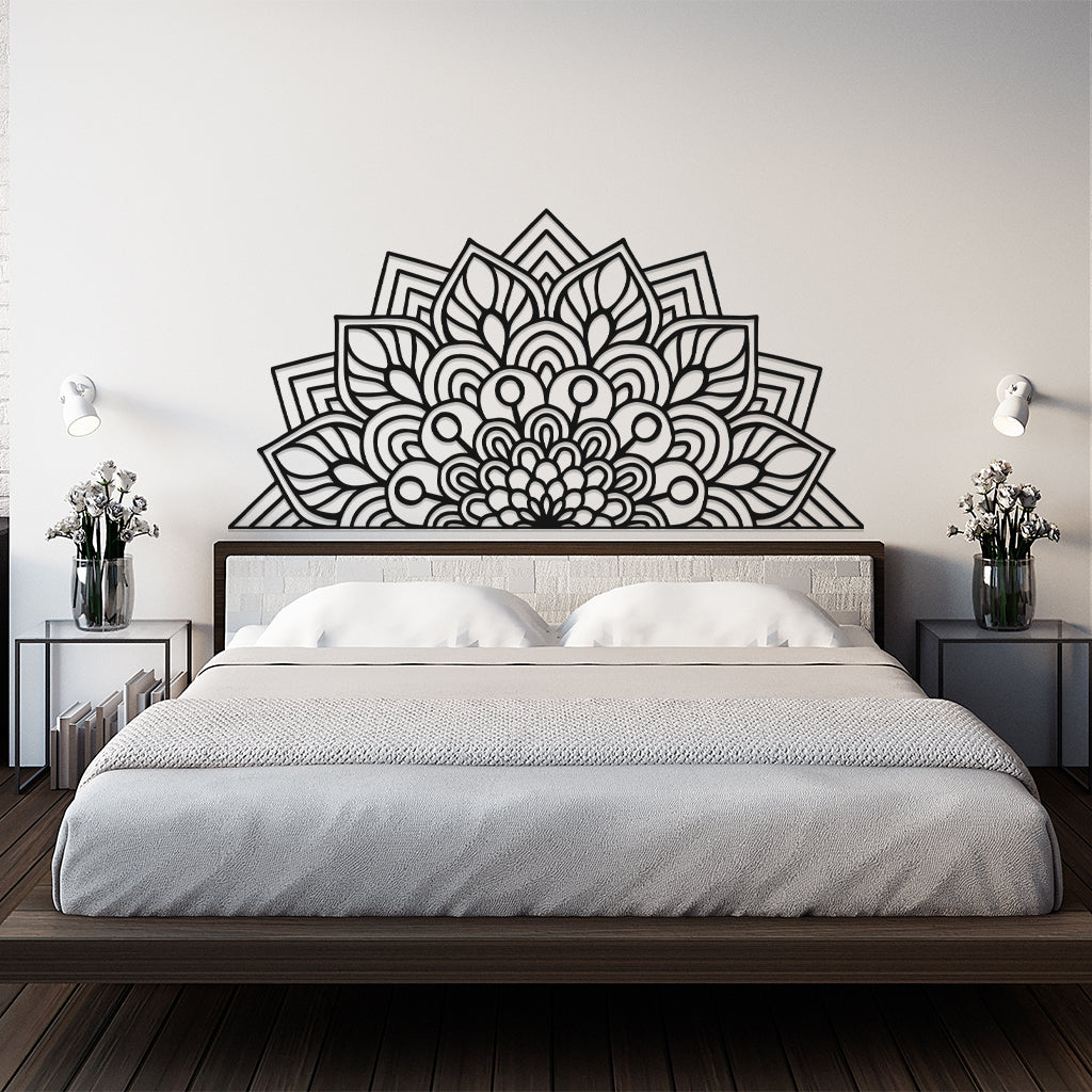 Gorgeous Flower Design Metal Wall Art