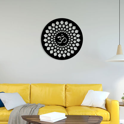 Om Metal Wall Art