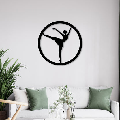 Dancing Pose Metal Wall Art