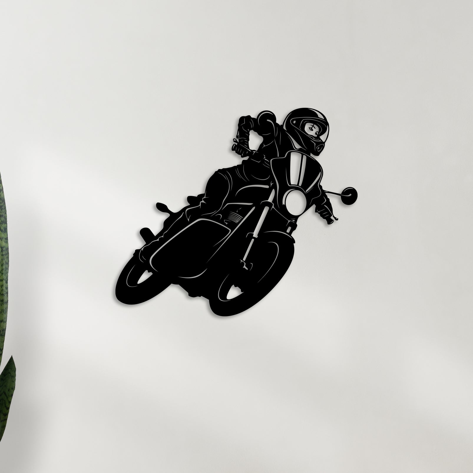 Bike Riding Metal Wall Art