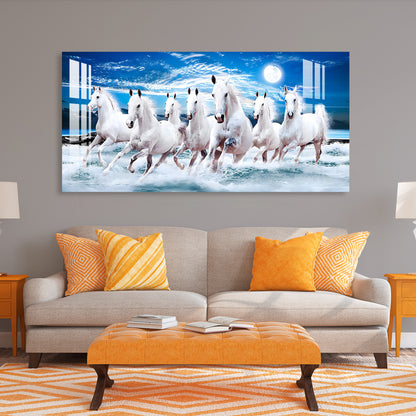 Horses to Milky Way Acrylic Wall Art