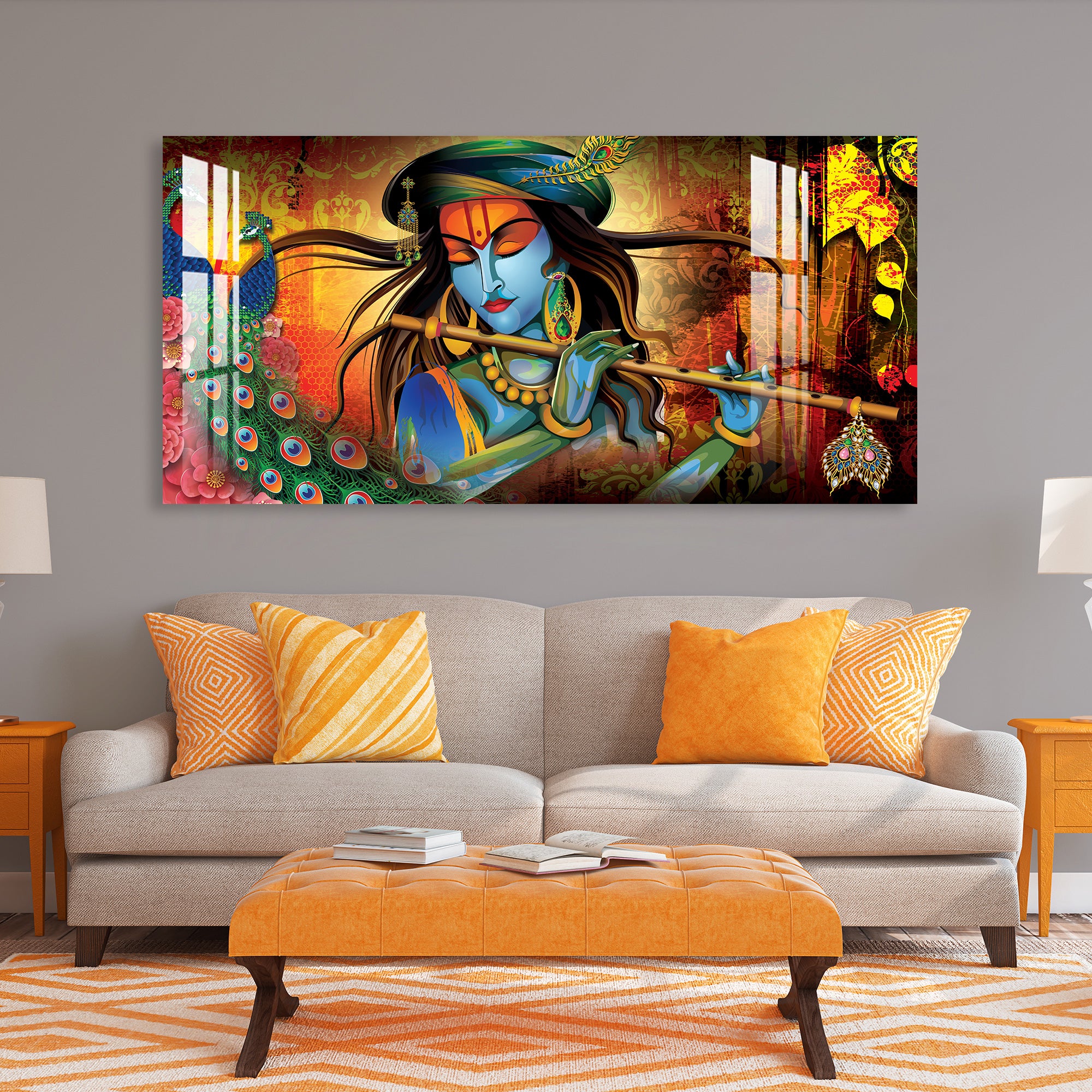 Murlidhar Acrylic Wall Art