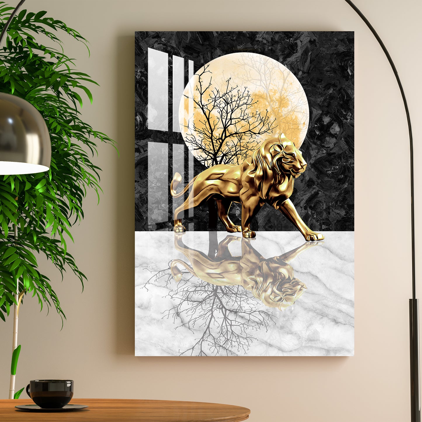 Jungle King Acrylic Wall Art