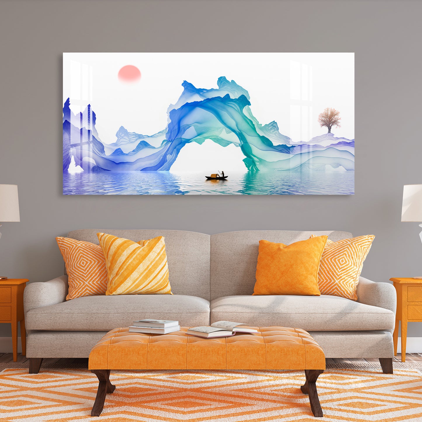 Serene Morning Acrylic Wall Art