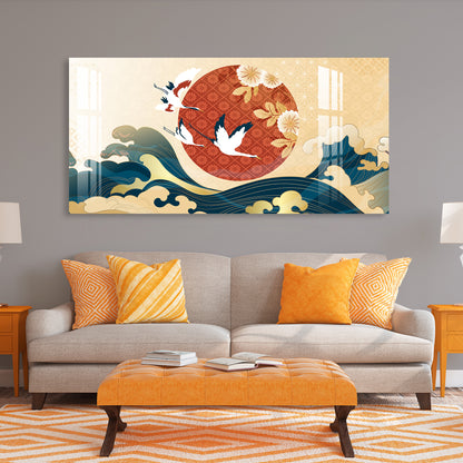 Summer Waves Acrylic Wall Art