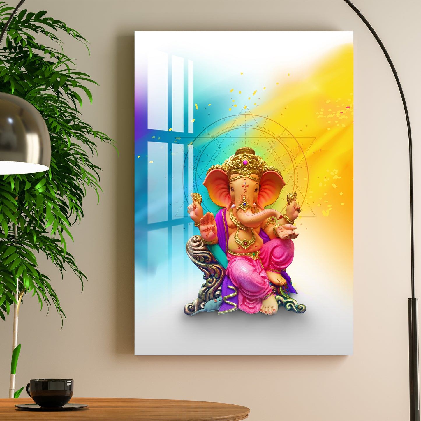 Ganpati Bappa Acrylic Wall Art