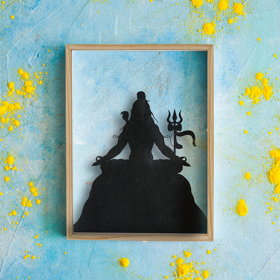 Mahadev Shiva Acrylic Frame