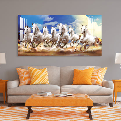 Horses of Best Wishes Acrylic Wall Art