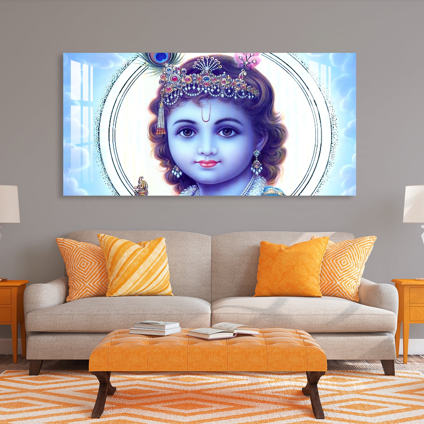 Bal Gopal Acrylic Wall Art