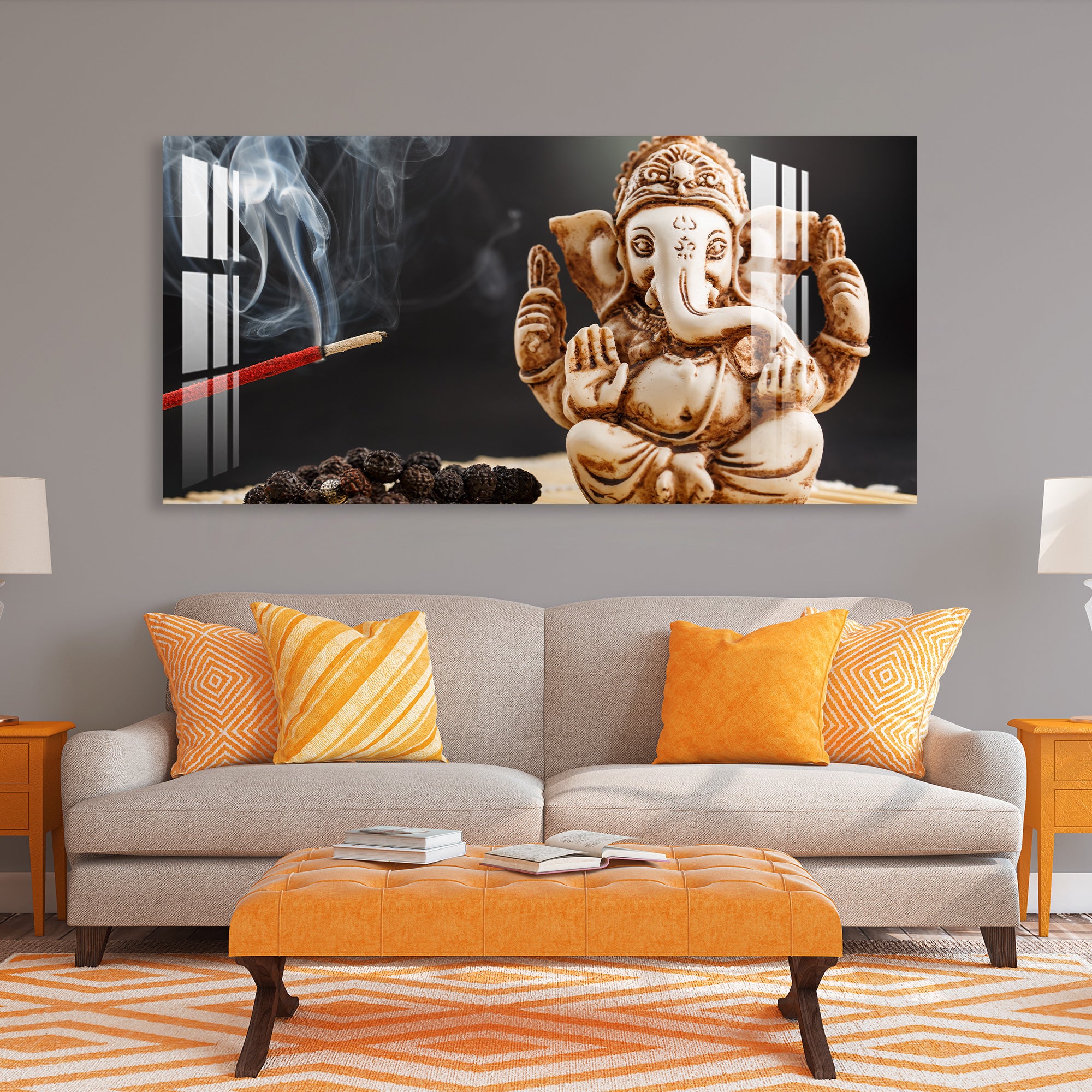 Mystic Ganesh Acrylic Wall Art