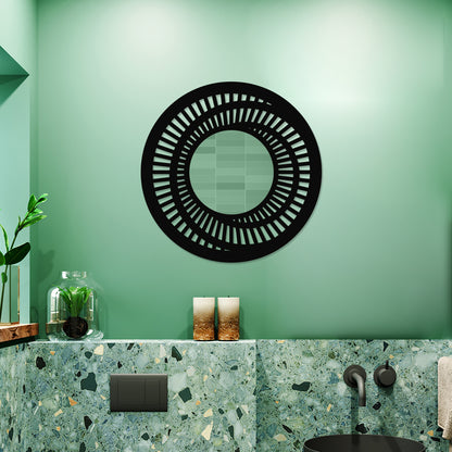 Illusion Metal Wall Mirror