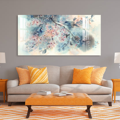 Floral Vine Acrylic Wall Art