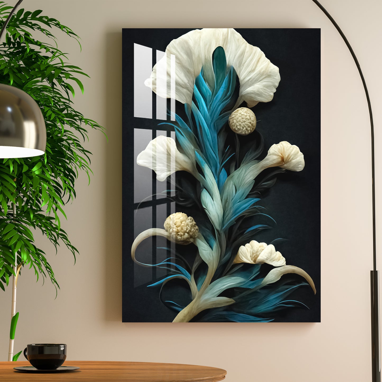 Flower of Paradise Acrylic Wall Art