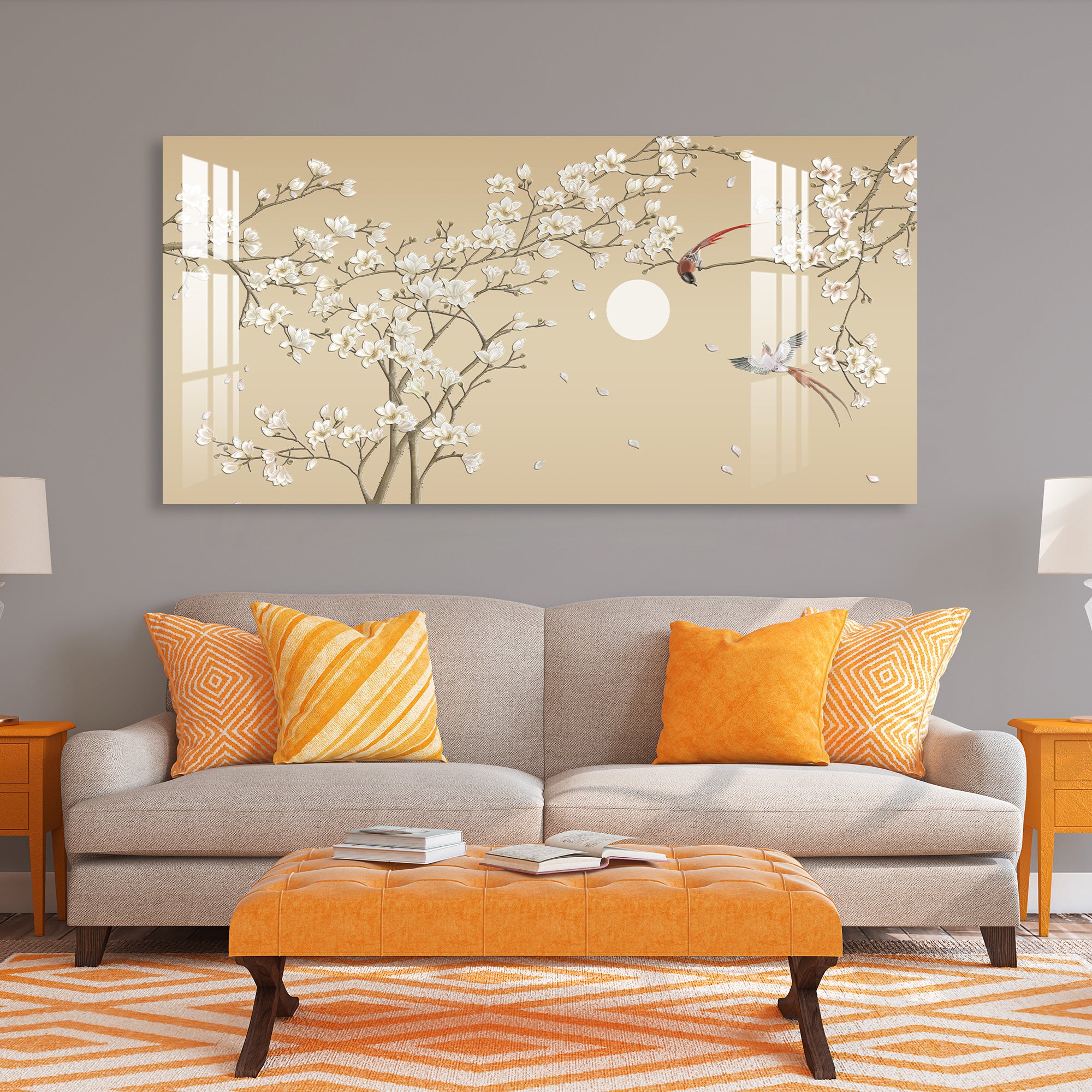 Happy Birds Acrylic Wall Art