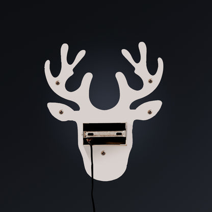 3D Deer Mural Wall Lamp & Wall Light