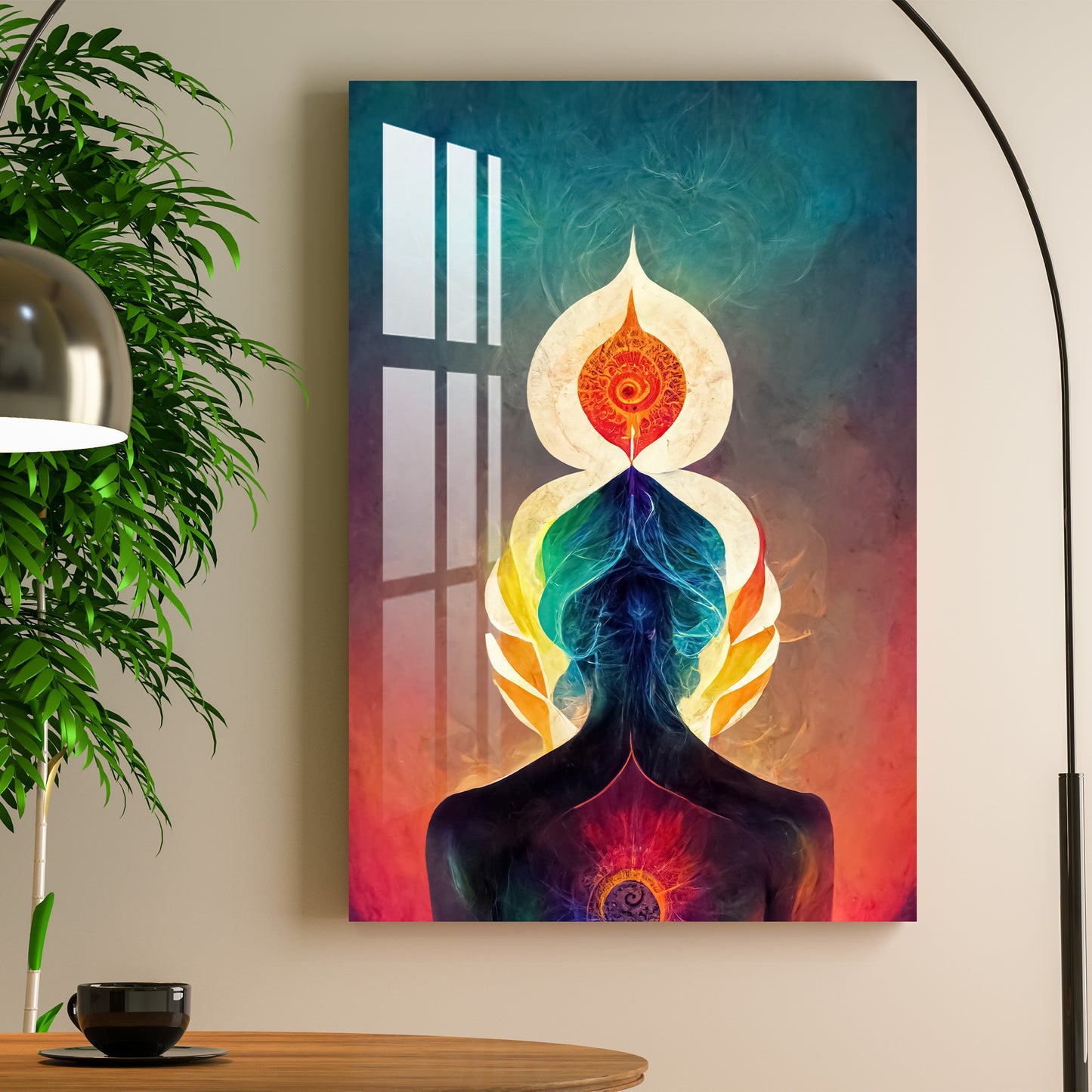 Peaceful Mind & Healthy Body Acrylic Wall Art