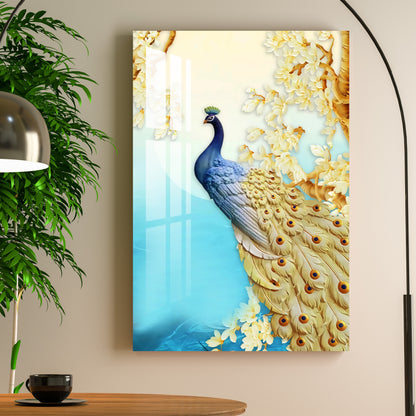 Unique Peacock Acrylic Wall Art