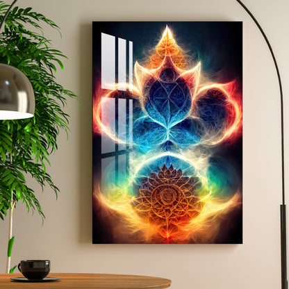 Spiritual Aura Acrylic Wall Art