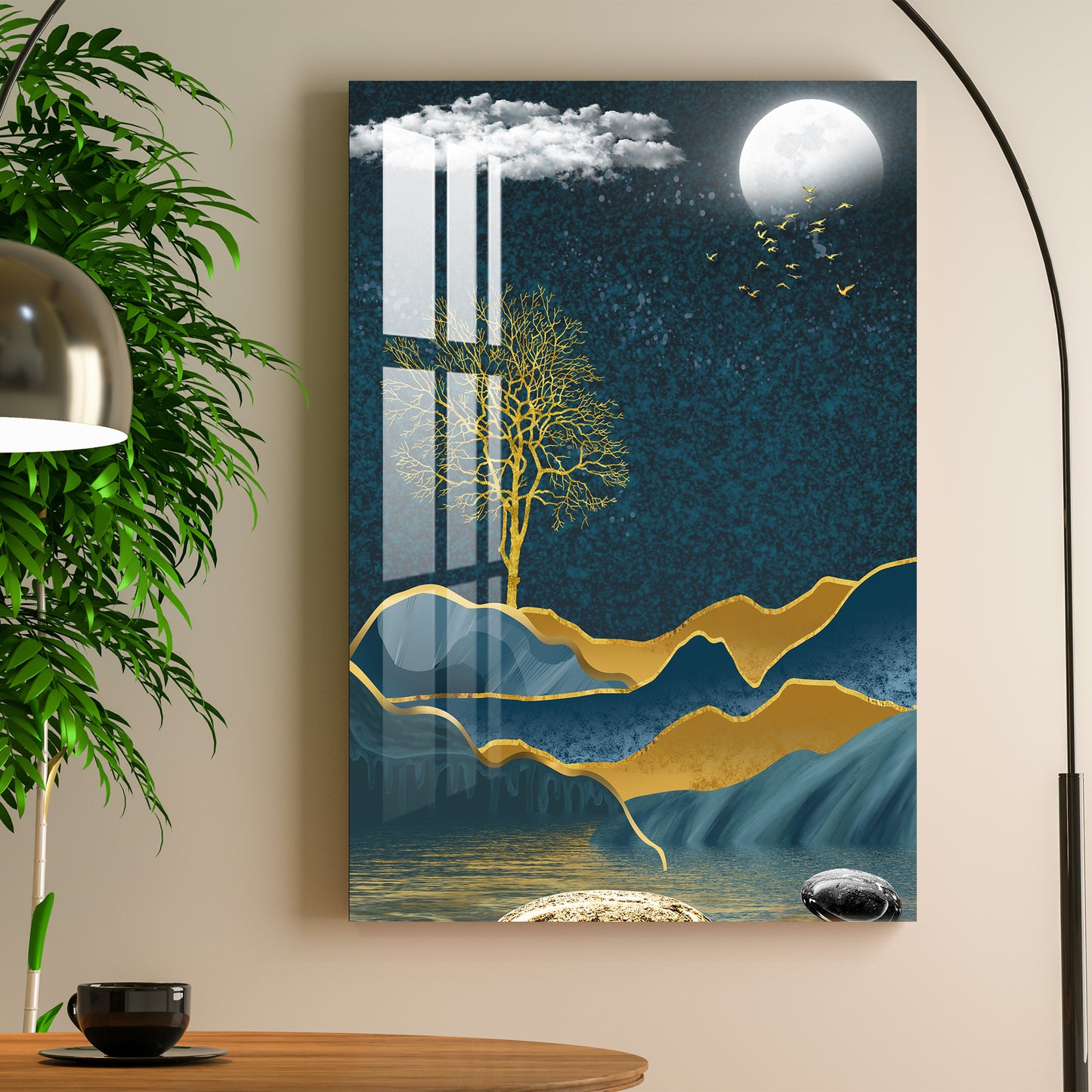 Peaceful Night Acrylic Wall Art