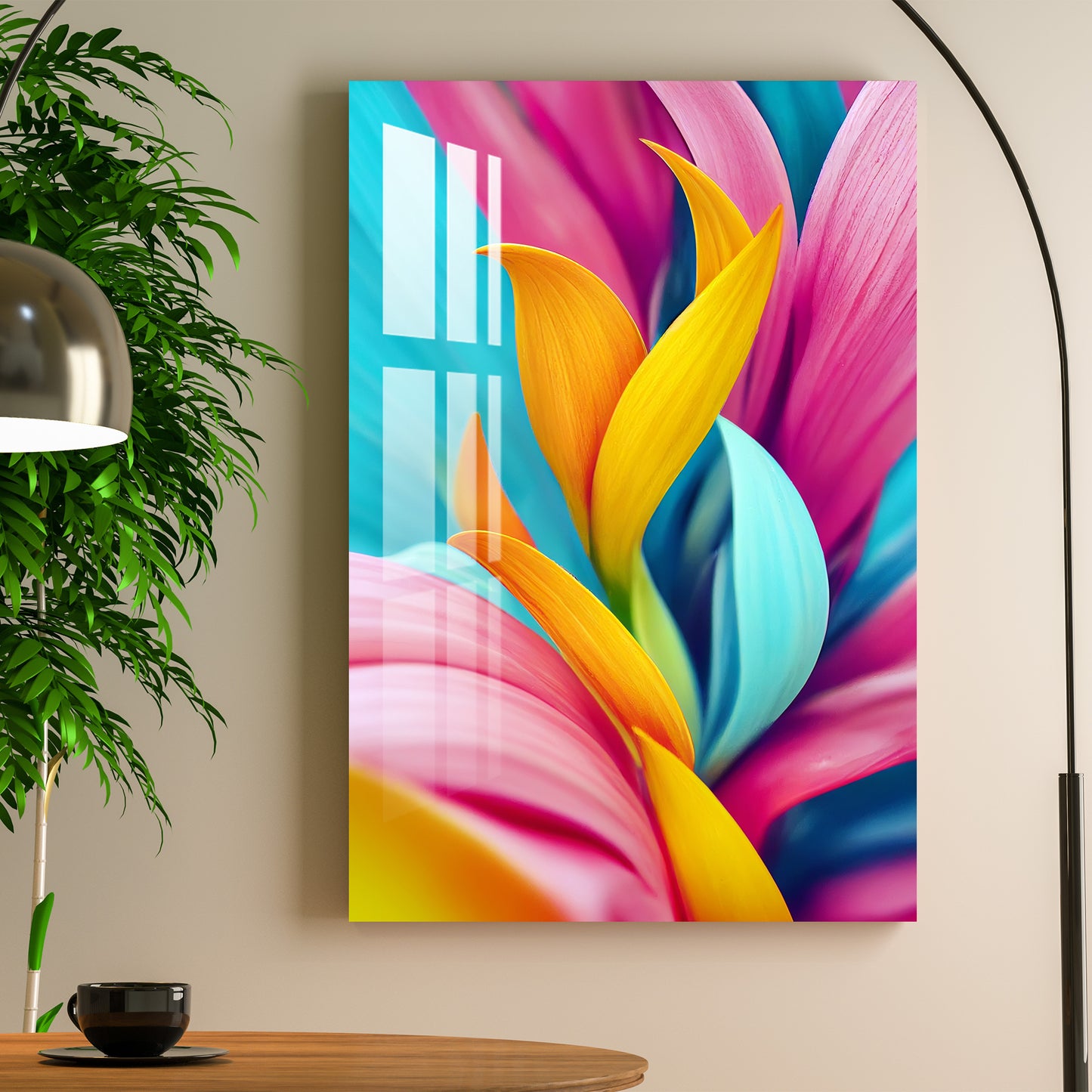 Happy Colours Acrylic Wall Art