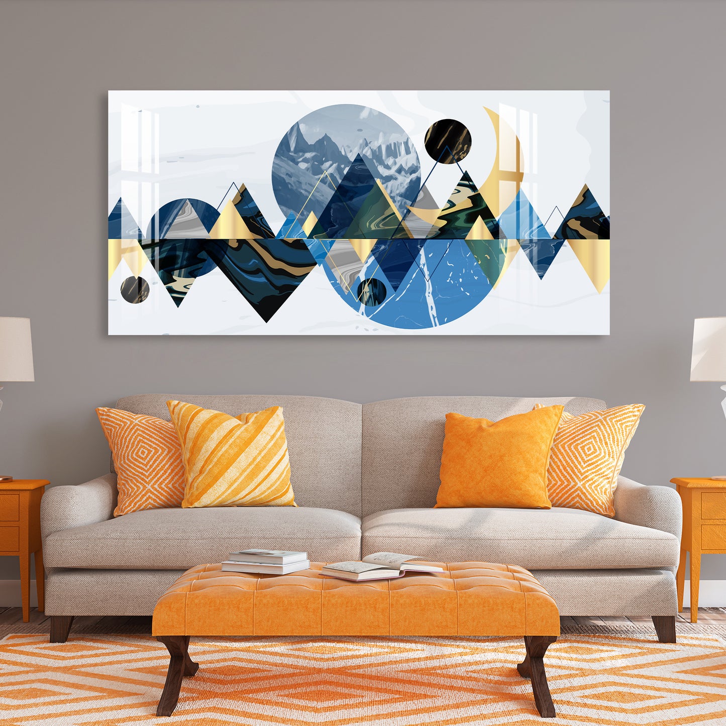 Upside Down Acrylic Wall Art