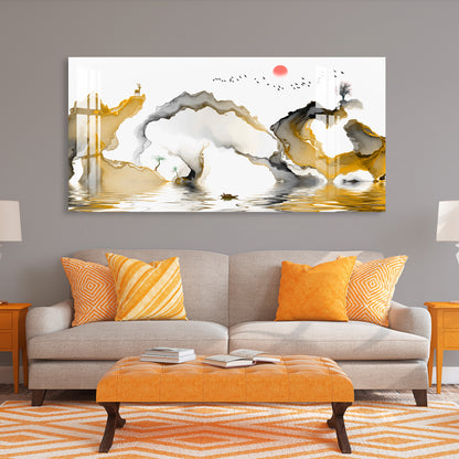 Tranquil Lake Acrylic Wall Art