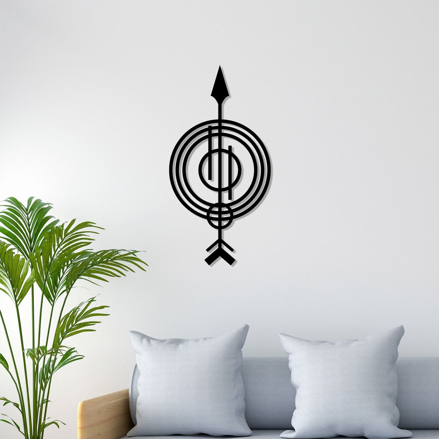 Elegant Arrow Style Metal Wall Art 3