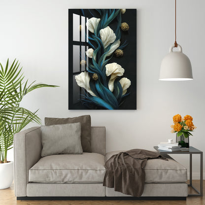 Fascinating Flowers Acrylic Wall Art