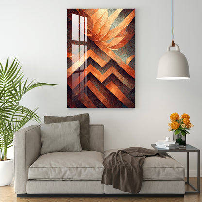 Abstract Irregular Waves Acrylic Wall Art