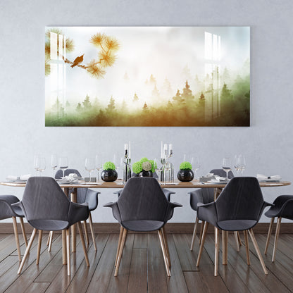 Autumn Morning Acrylic Wall Art