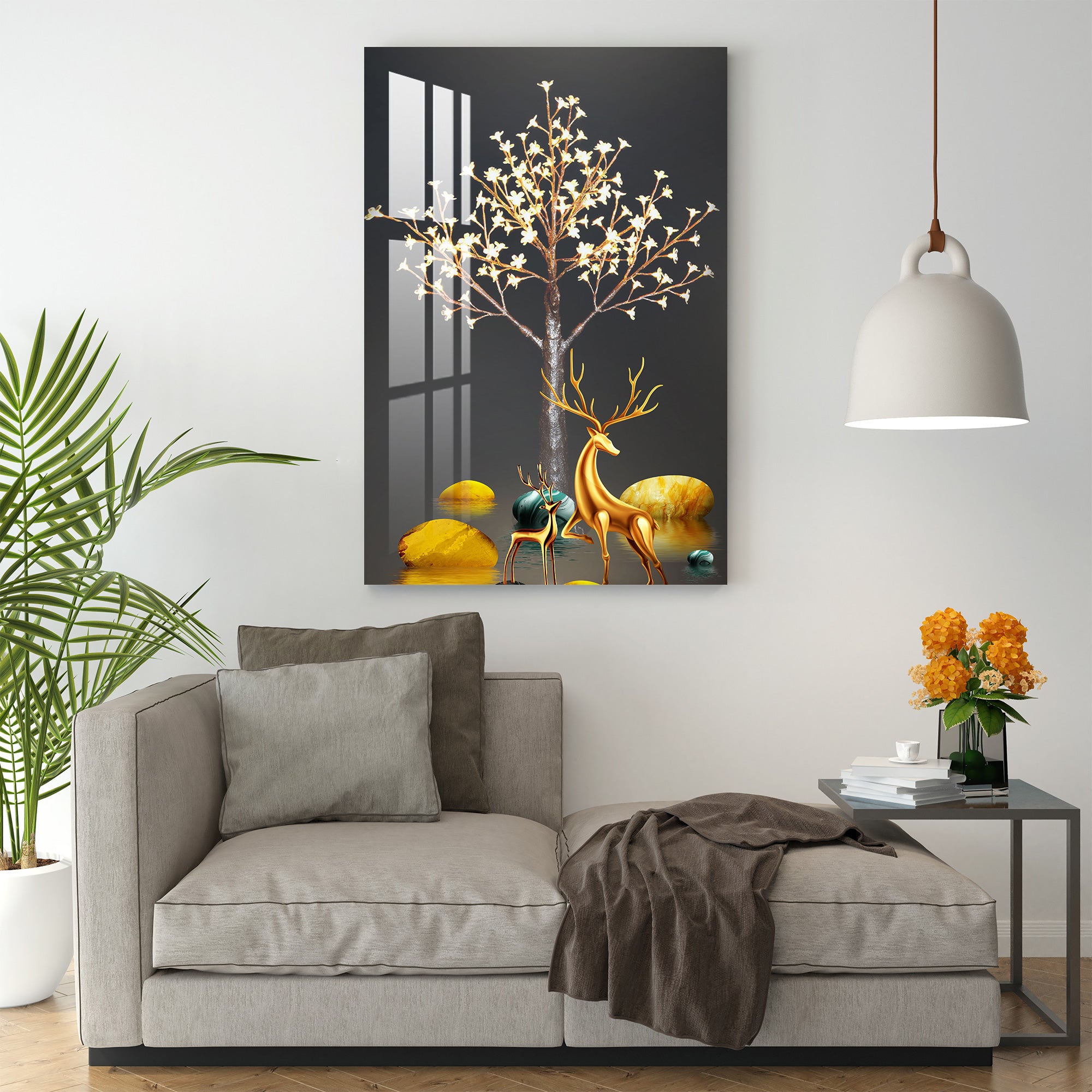 Blooming Tree Acrylic Wall Art