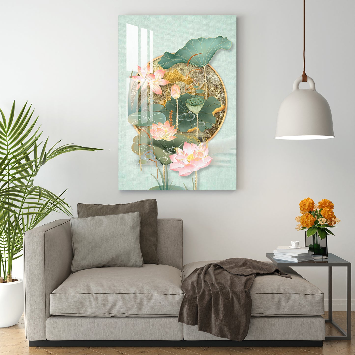 Tale of Lotus Acrylic Wall Art