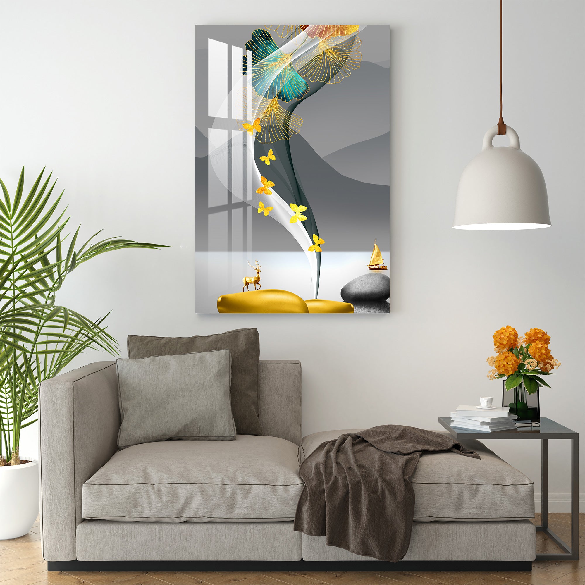 The Rising Sun Acrylic Wall Art