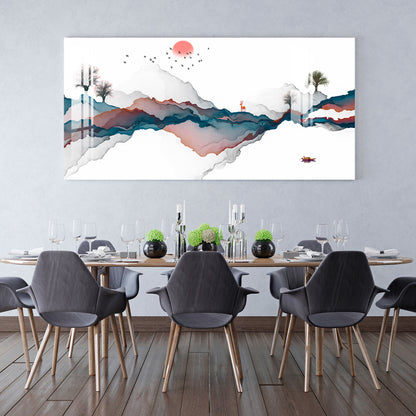 Morning Scenery Acrylic Wall Art