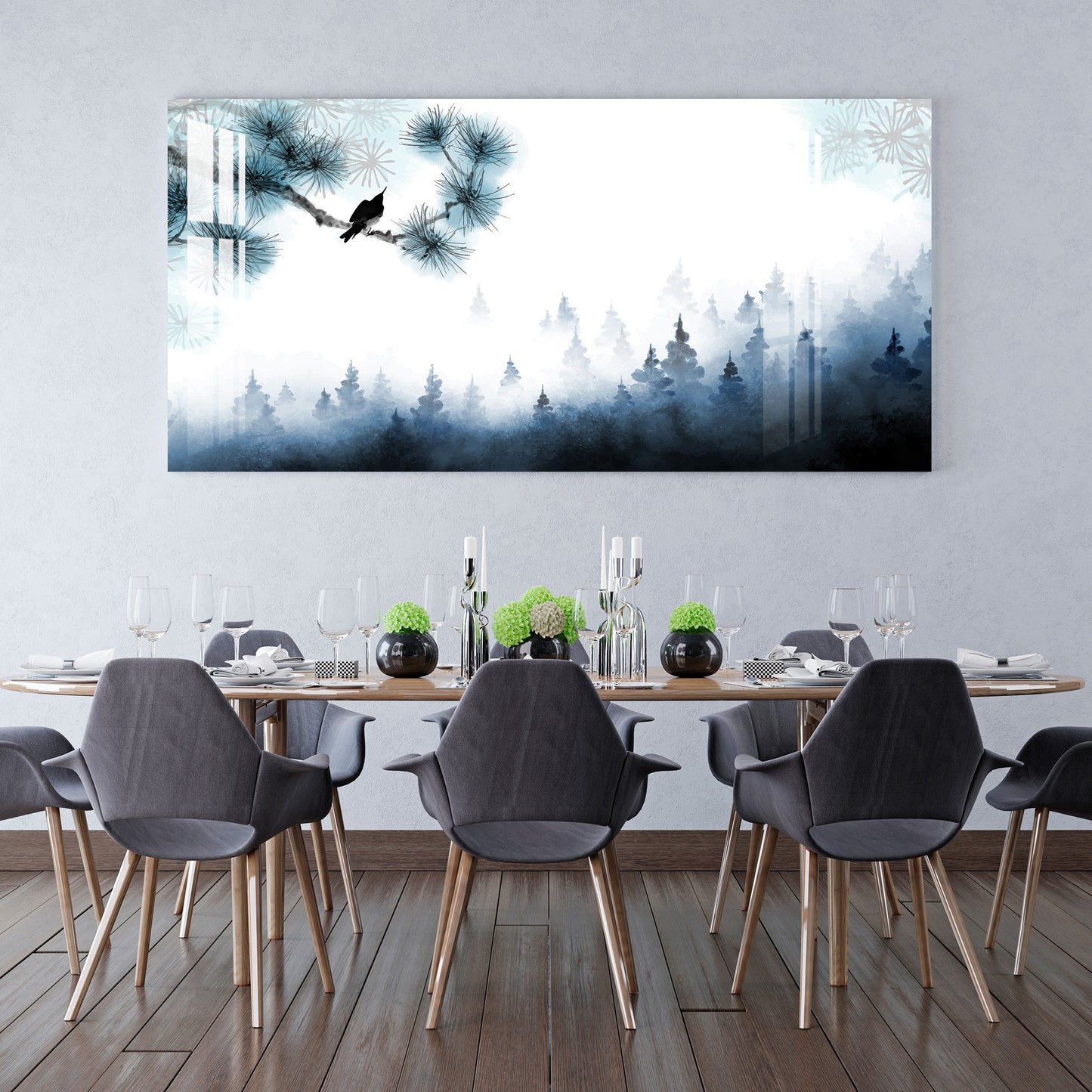 Winter Bird Acrylic Wall Art