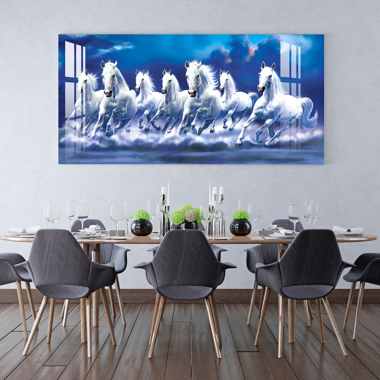 Horses of Heaven Acrylic Wall Art