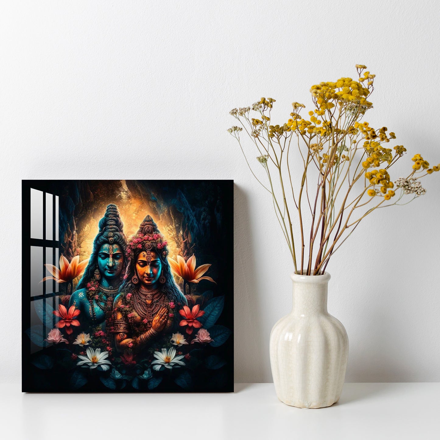 Mystical Shiva Parvati Acrylic Wall Art