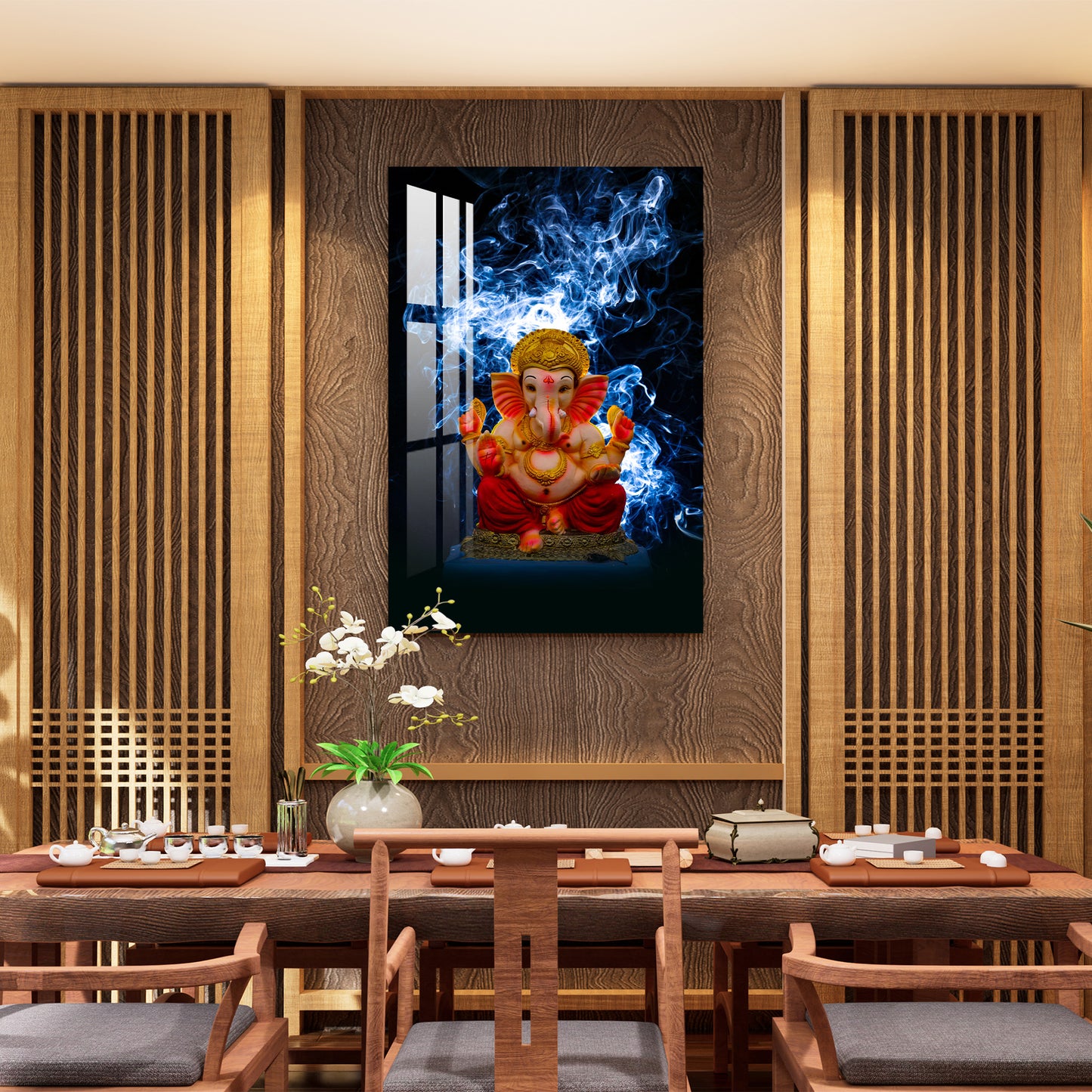 Deity Ganesh Acrylic Wall Art