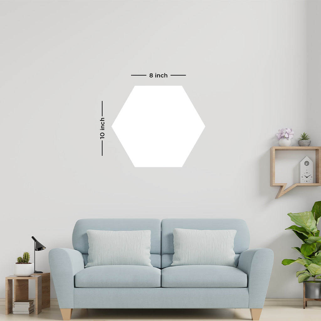 Customize Acrylic Hexagon Photo Frame