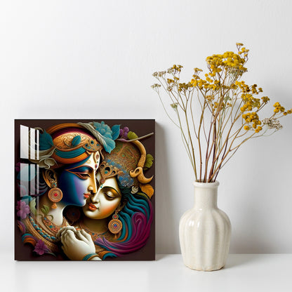 Radha Madhav Acrylic Wall Art