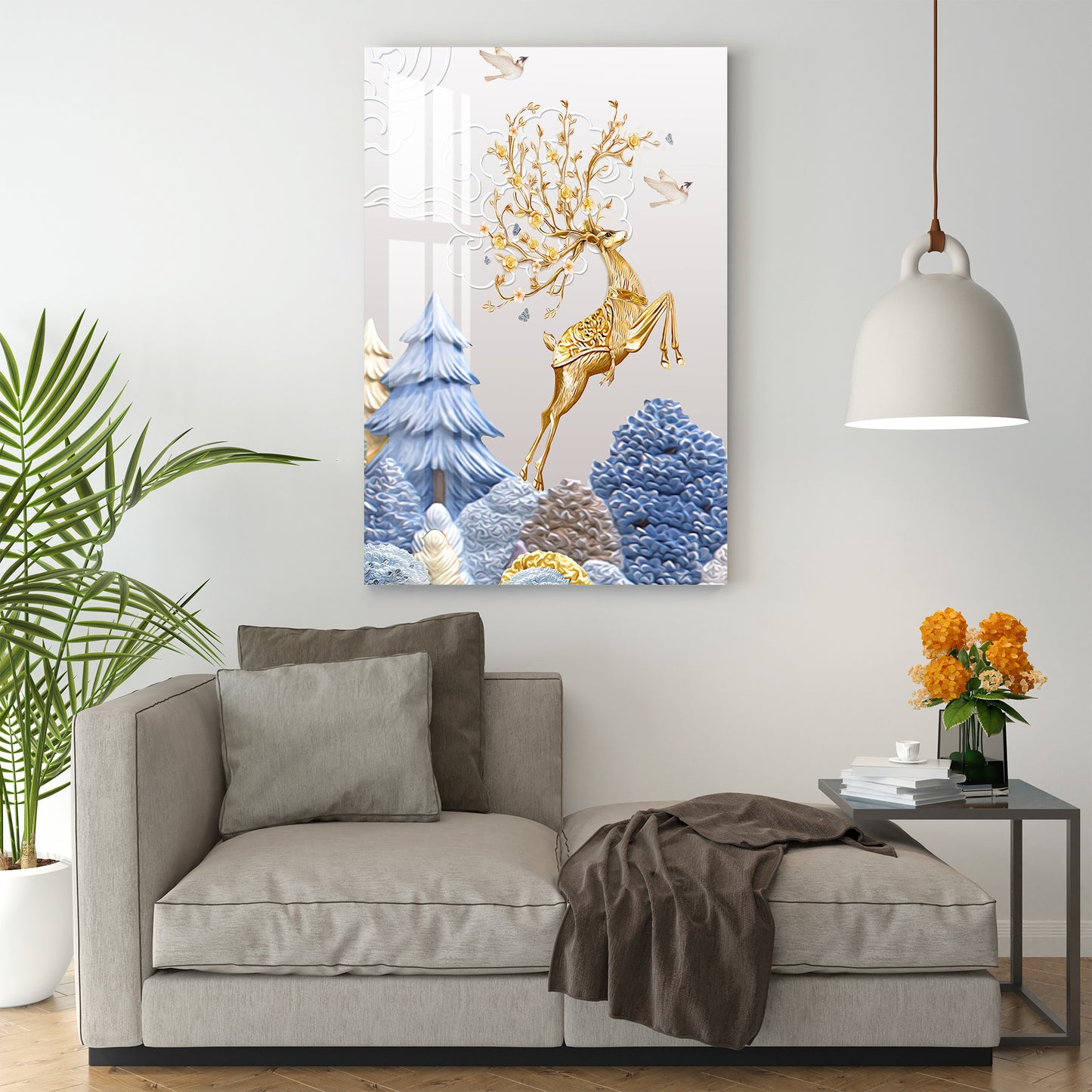 Beautiful Farm Deer Acrylic Wall Art