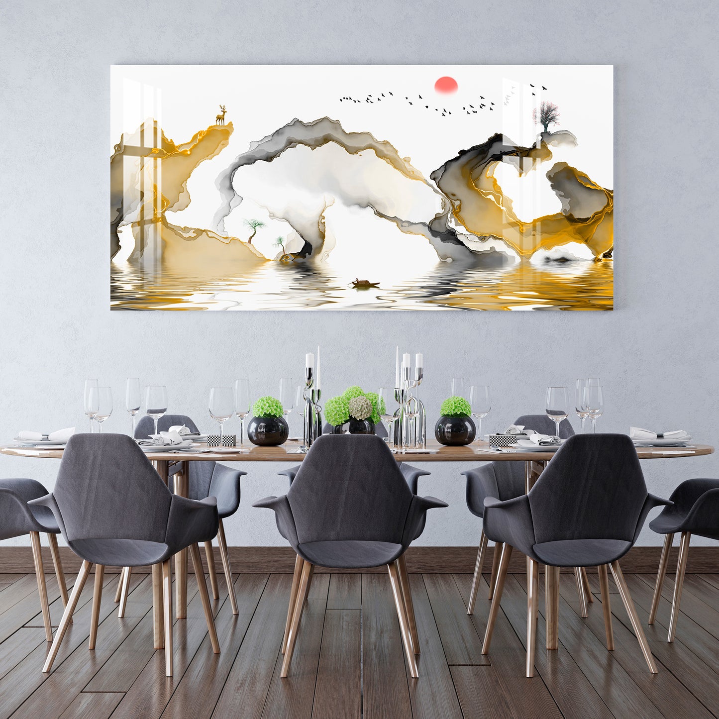 Tranquil Lake Acrylic Wall Art