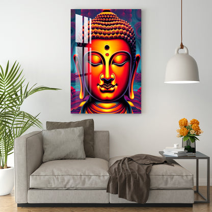 Meditating Buddha Acrylic Wall Art